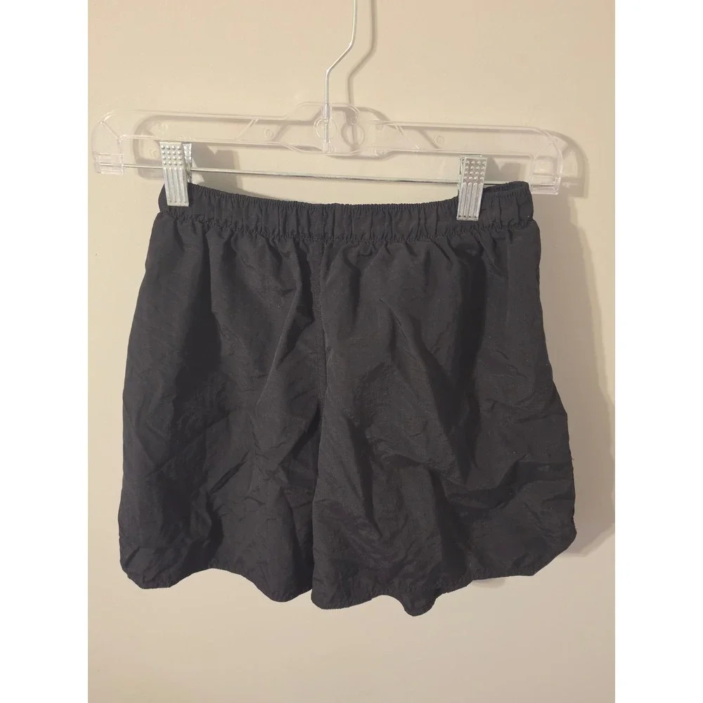 US Army PFU Physical Fitness Uniform Shorts Black Nylon Supplex Medium UNICOR